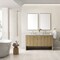 James Martin Vanities Hudson 60in Double Vanity, Light Natural Oak w/ 3 CM Ethereal Noctis Top 435-V60D-LNO-3ENC - alternate 4